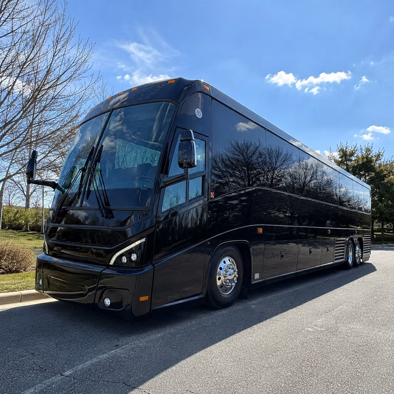 bus rental options for reading trips