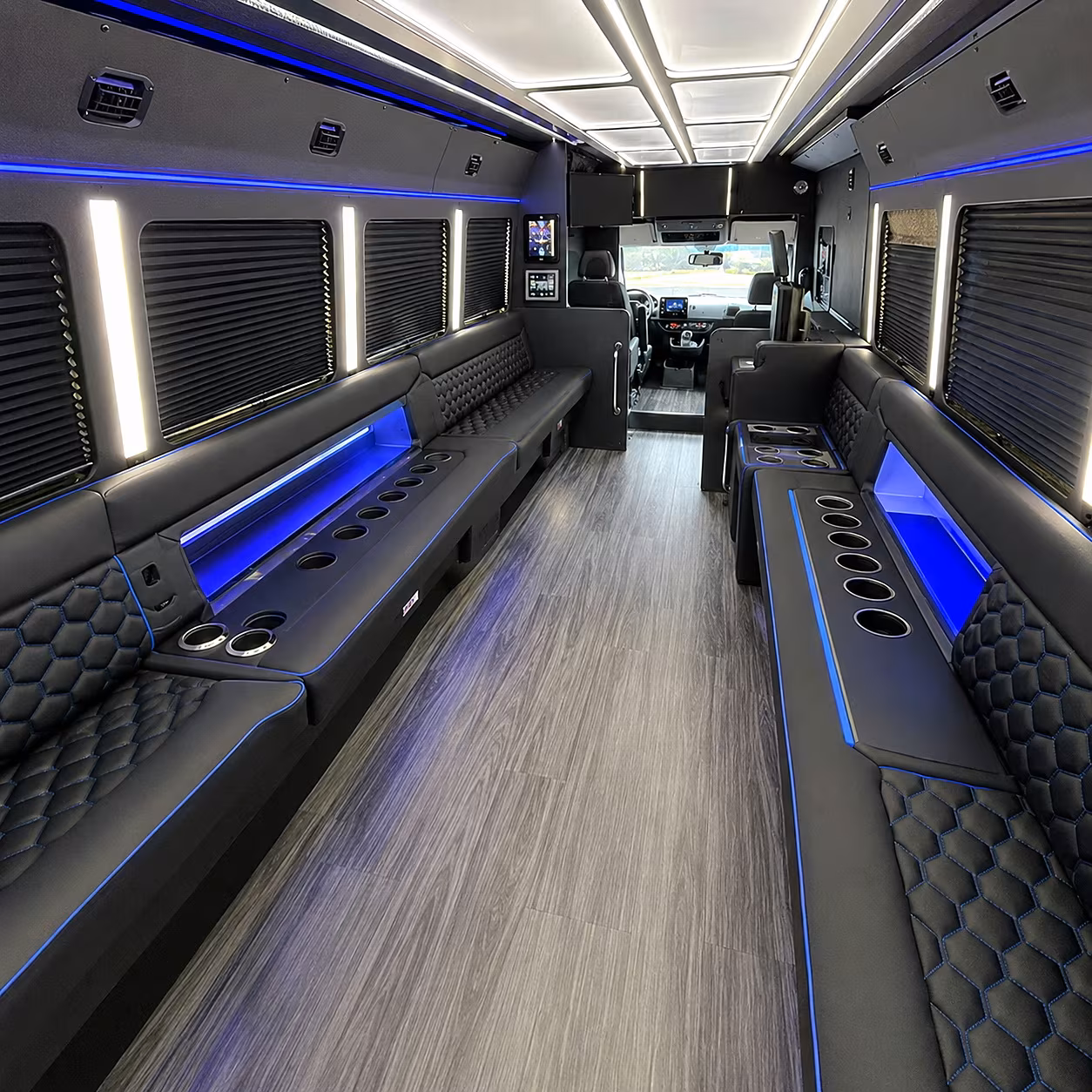 reading concert party bus rental