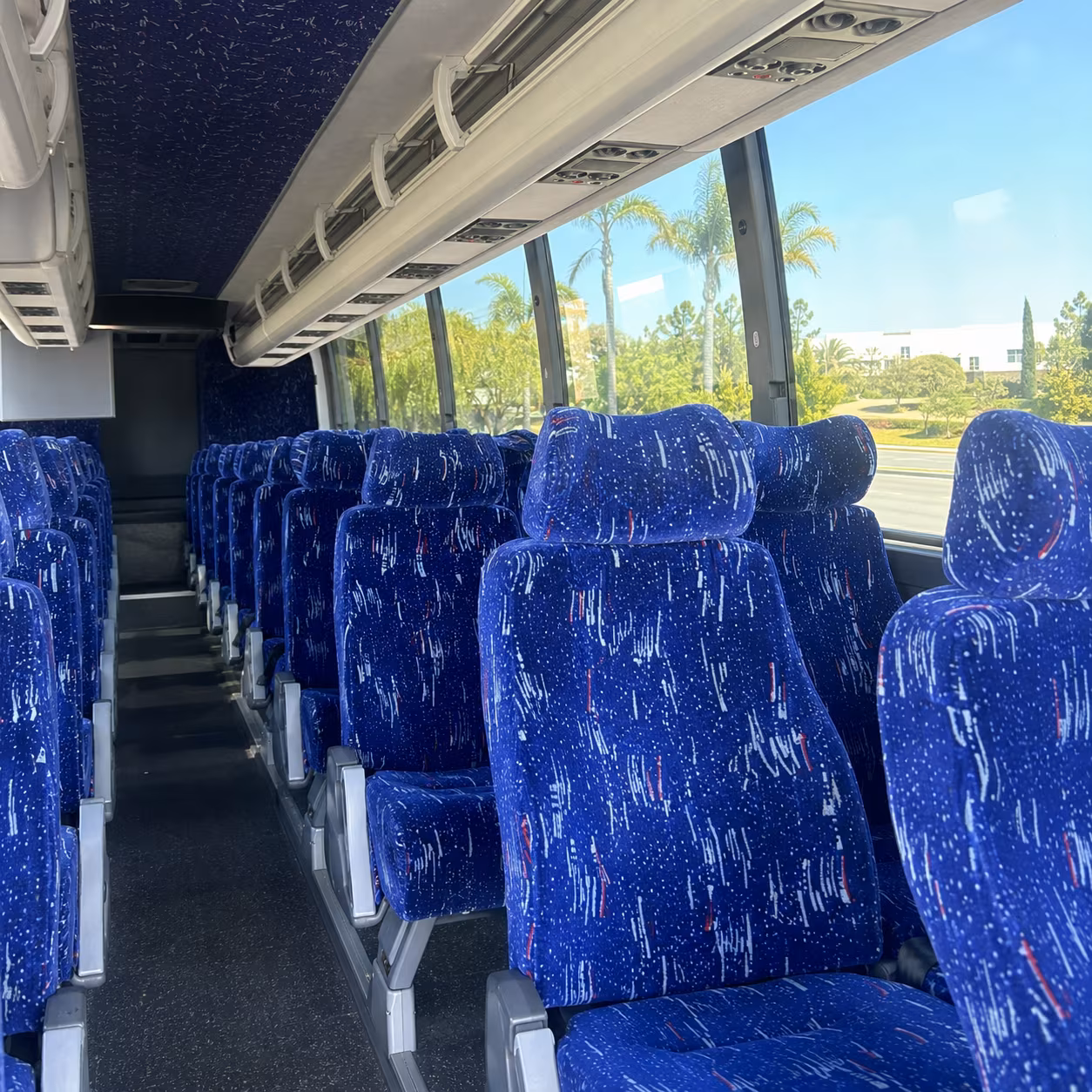 reading concert transportation onboard seating