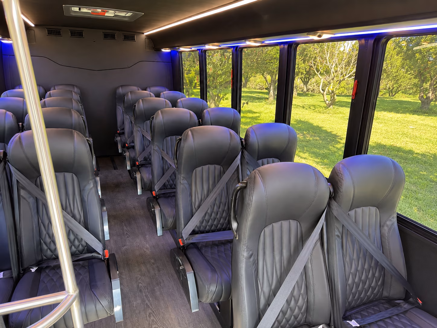 reading government military transportation onboard seating