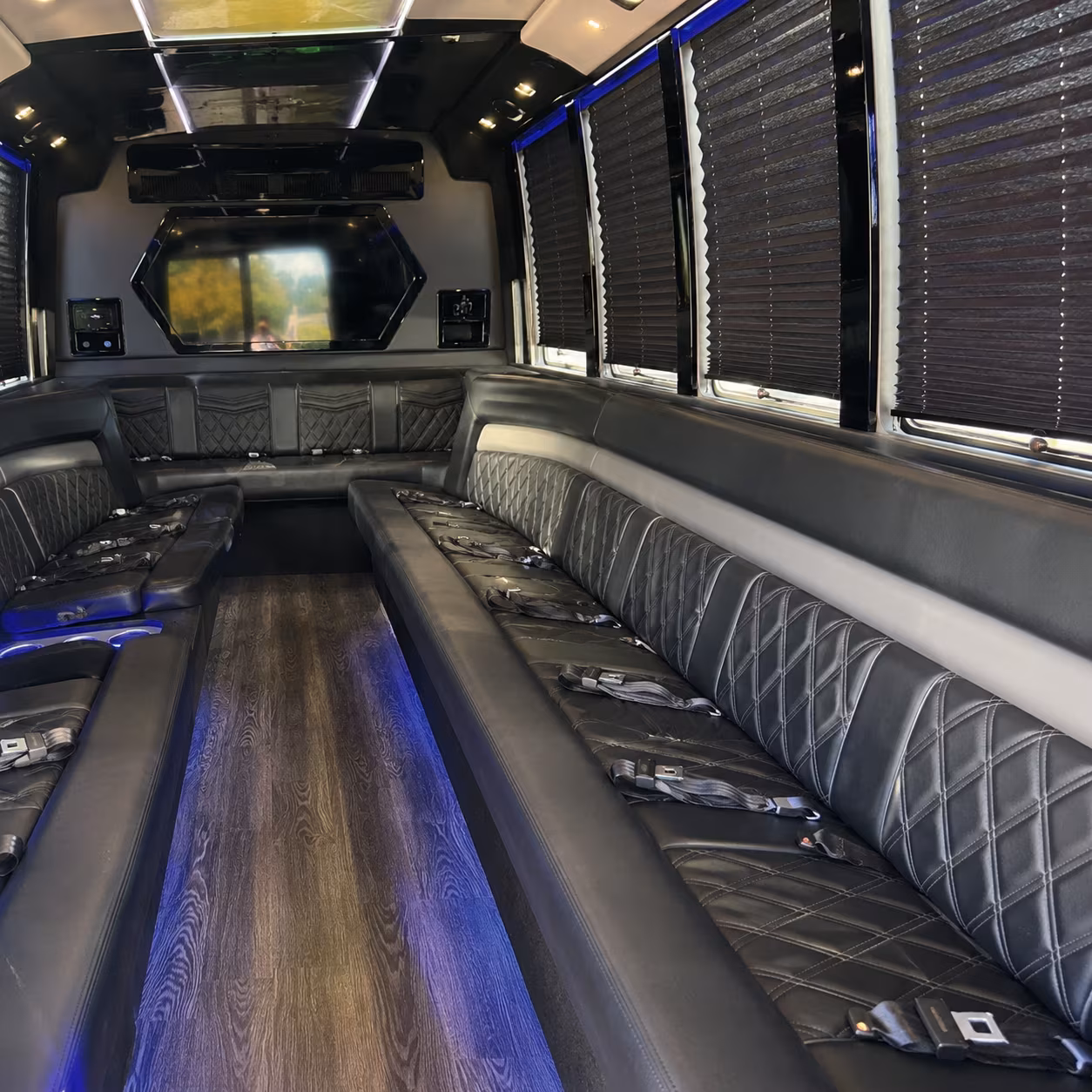 reading prom party bus rental