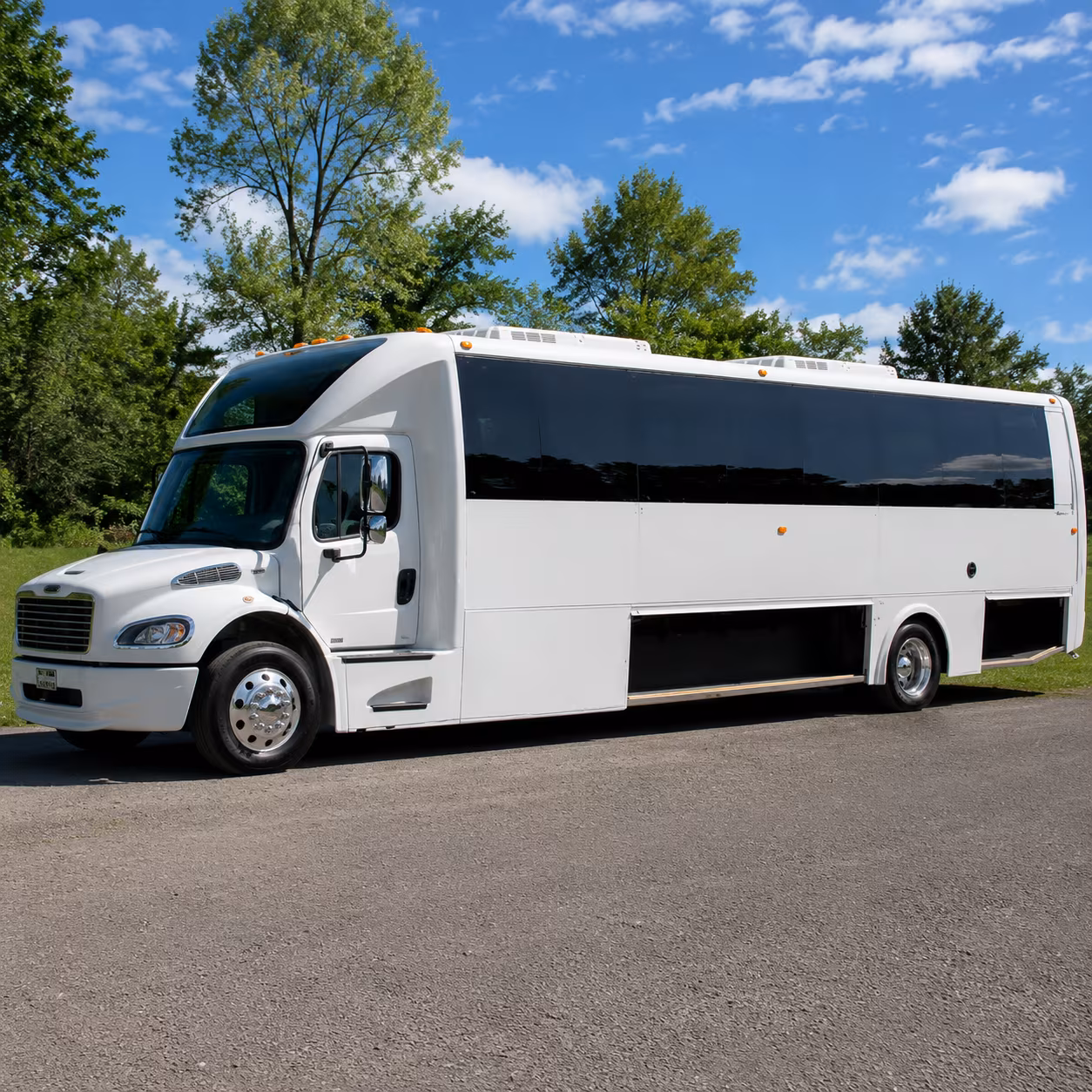 reading sporting event party bus rental