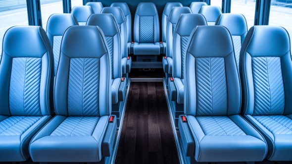 28 passenger minibus inside harrisburg