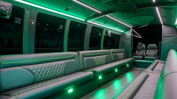 party bus rental interior harrisburg