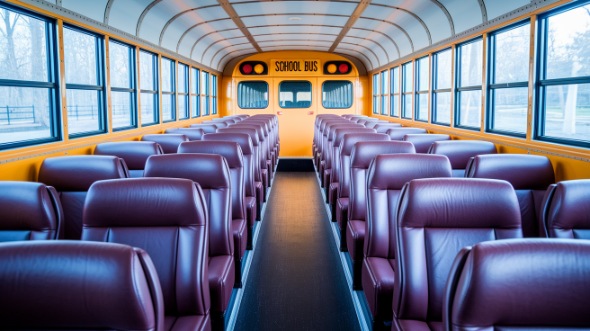 school bus rental interior harrisburg